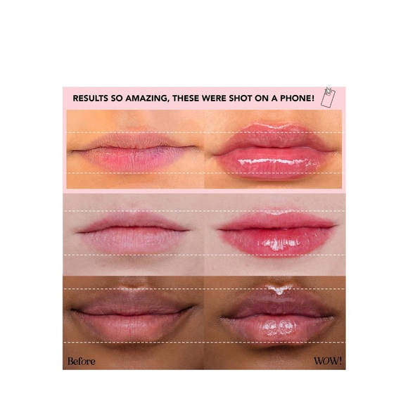 Polite society Pink Lip Plumping Gloss - Picture 3 of 6